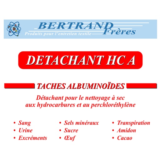 HCA Détachant